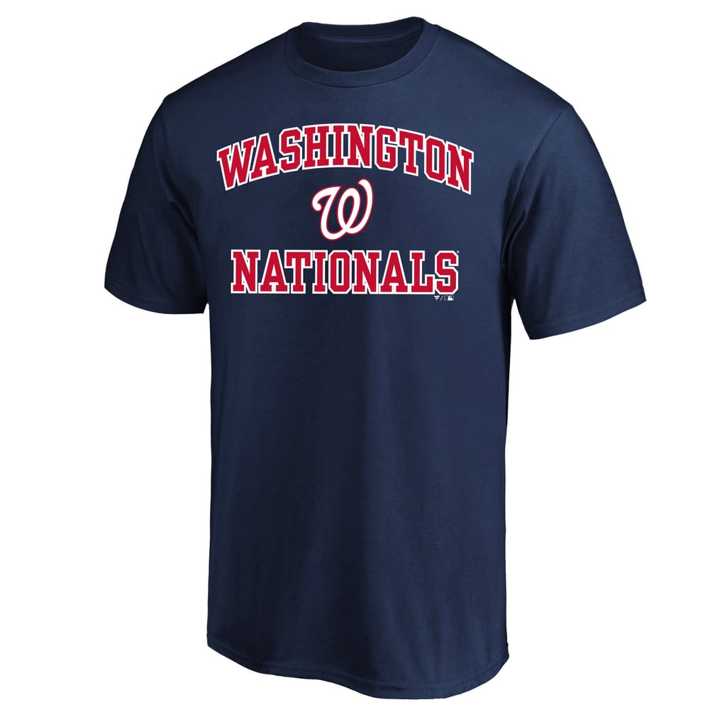  Washington Nationals Profile Big & Tall Heart & Soul T-Shirt - Navy